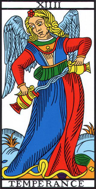 XIII La Temperance